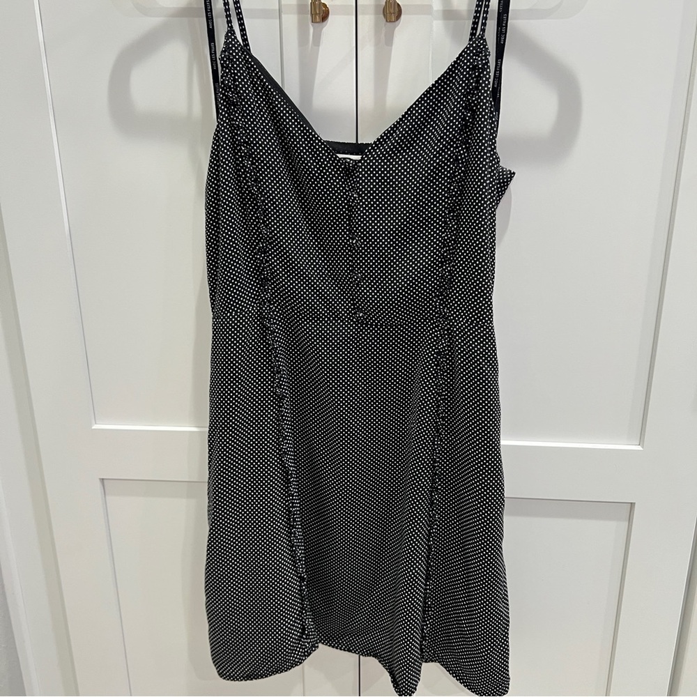 Avec Les Filles Polka Dot Black Minidress Size 2 - Worn 1x!